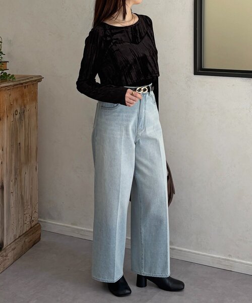 Thevon（ゼボン）の「ラウンドトゥヒールブーツ（ブーツ・レディース・ブラック・M/L）」の6枚目の写真