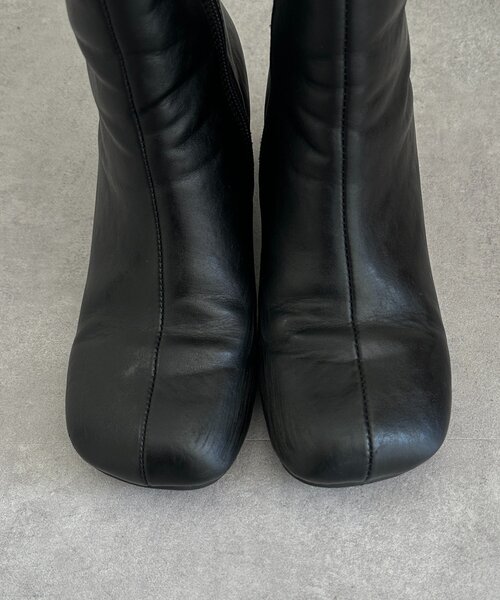 Thevon（ゼボン）の「ラウンドトゥヒールブーツ（ブーツ・レディース・ブラック・M/L）」の13枚目の写真