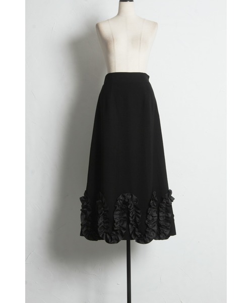 ARVELLIA（アルベリア）の「RUFFLE WAVE SKIRT（スカート・レディース・ダークグレー/ブラック・M）」の18枚目の写真