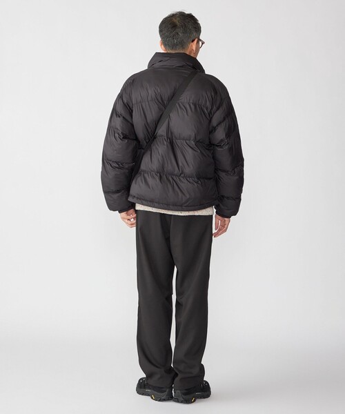 SHIPS(シップス)の「SHIPS: 〈手洗い可能〉ライトナイロン パデッド スタンド ブルゾン(ダウンジャケット/コート・メンズ・ブラック/カーキ/ネイビー・SMALL/MEDIUM/LARGE/X-LARGE)」の8枚目の写真