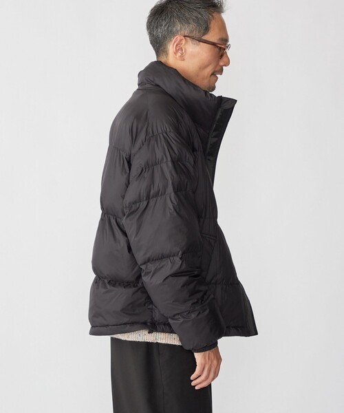 SHIPS(シップス)の「SHIPS: 〈手洗い可能〉ライトナイロン パデッド スタンド ブルゾン(ダウンジャケット/コート・メンズ・ブラック/カーキ/ネイビー・SMALL/MEDIUM/LARGE/X-LARGE)」の13枚目の写真