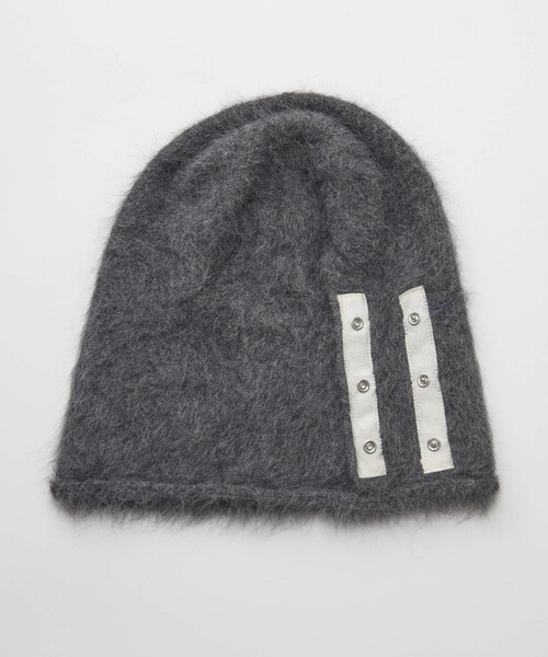 La Maison de Lyllis（メゾンドリリス）の「La Maison de Lyllis/ラ メゾン ド リリス LUZ / 2253044 / アンゴラビーニー（ニットキャップ/ビーニー・レディース・ブラック/ブラウン/チャコールグレー・ONE SIZE）」の14枚目の写真