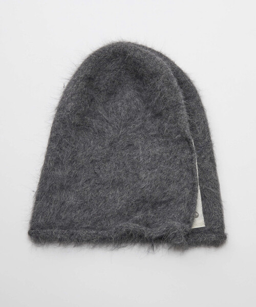 La Maison de Lyllis（メゾンドリリス）の「La Maison de Lyllis/ラ メゾン ド リリス LUZ / 2253044 / アンゴラビーニー（ニットキャップ/ビーニー・レディース・ブラック/ブラウン/チャコールグレー・ONE SIZE）」の15枚目の写真