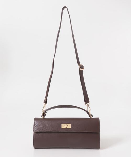 URBAN RESEARCH ROSSO WOMEN(アーバンリサーチ ロッソ)の「AULENTTI ワイドショルダーBAG(ショルダーバッグ・レディース・ベージュ/ブラウン系その他・FREE)」の2枚目の写真