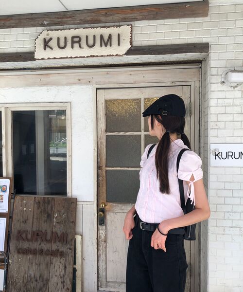 CRANK(クランク)の「ピンタックレースカラー ブラウス_ピンク(シャツ/ブラウス・レディース・その他・FREE)」の8枚目の写真