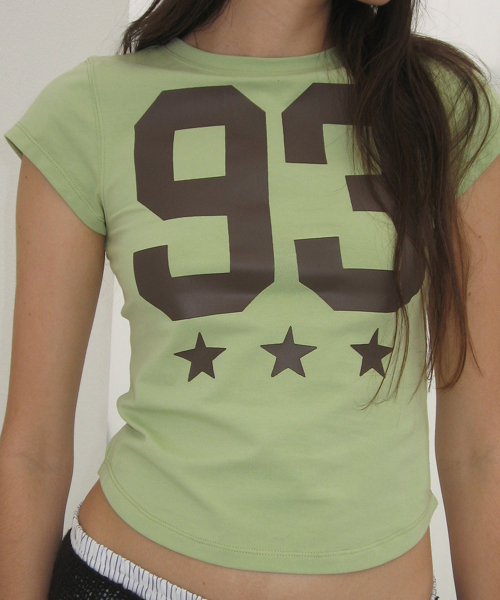 PARTIMENTO WOMEN(パルティメントウィメン)の「93 チャオプリンテッドショートスリーブTシャツ_ライトグリーン(Tシャツ/カットソー・レディース・ライトグリーン・SMALL/MEDIUM)」の3枚目の写真