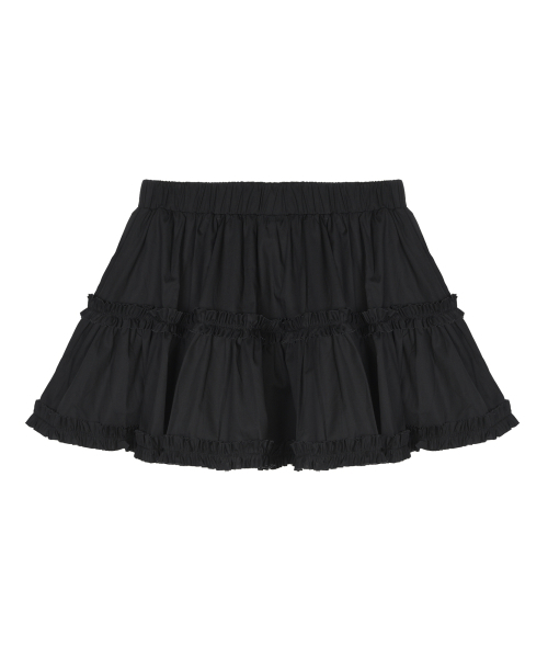 NICK&NICOLE(ニックアンドニコール)の「TRENDY RUFFLE MINI SKIRT_BLACK(スカート・レディース・その他・FREE)」の7枚目の写真