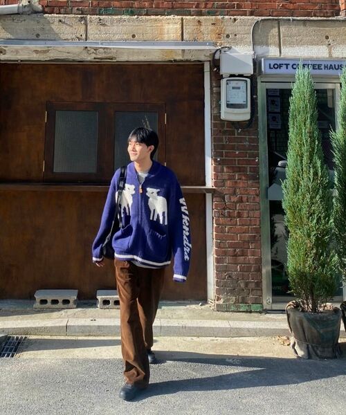 WKNDRS(ウィーキャンドース)の「SHEEP COWICHAN CARDIGAN (NAVY)(カーディガン/ボレロ・レディース・その他・LARGE/X-LARGE/MEDIUM)」の11枚目の写真