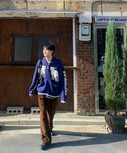 WKNDRS(ウィーキャンドース)の「SHEEP COWICHAN CARDIGAN (NAVY)(カーディガン/ボレロ・レディース・その他・LARGE/X-LARGE/MEDIUM)」の12枚目の写真