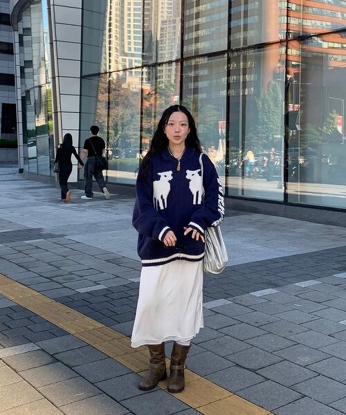 WKNDRS(ウィーキャンドース)の「SHEEP COWICHAN CARDIGAN (NAVY)(カーディガン/ボレロ・レディース・その他・LARGE/X-LARGE/MEDIUM)」の13枚目の写真