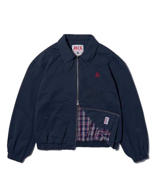 AECA(エイカ)の「AECA WASHED CLOVER BAYPORT JACKET-NAVY(ナイロンジャケット・レディース・その他・MEDIUM/LARGE/SMALL)」の1枚目の写真