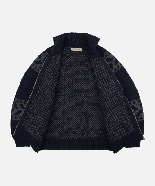 FRIZMWORKS(フリズムワークス)の「THUNDERBIRD HEAVY COWICHAN JACKET _ NAVY(カーディガン/ボレロ・レディース・その他・SMALL/MEDIUM/LARGE/X-LARGE)」の2枚目の写真