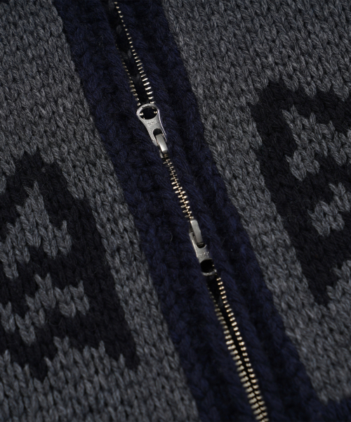 FRIZMWORKS(フリズムワークス)の「THUNDERBIRD HEAVY COWICHAN JACKET _ NAVY(カーディガン/ボレロ・レディース・その他・SMALL/MEDIUM/LARGE/X-LARGE)」の7枚目の写真