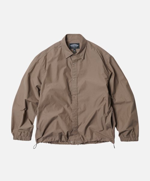 FRIZMWORKS(フリズムワークス)の「NYLON STRING SHIRT JACKET _ CAPPUCCINO(ナイロンジャケット・メンズ・その他・MEDIUM)」の1枚目の写真