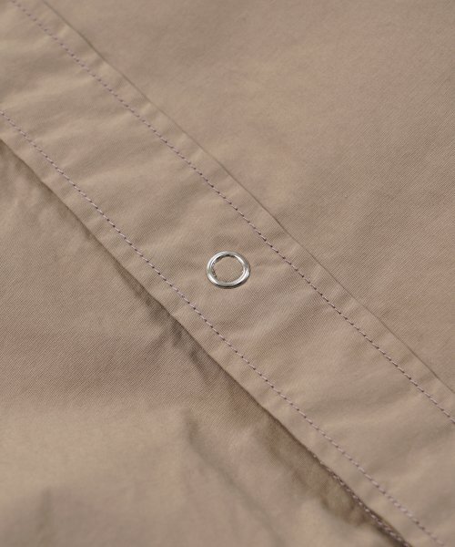 FRIZMWORKS(フリズムワークス)の「NYLON STRING SHIRT JACKET _ CAPPUCCINO(ナイロンジャケット・メンズ・その他・MEDIUM)」の4枚目の写真
