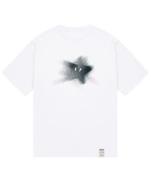 [ユニセックス]ブルースター半袖Tシャツ_ホワイト