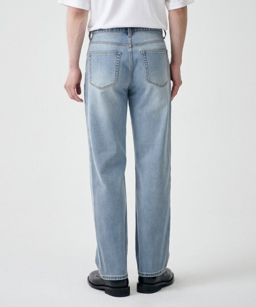 MUSINSA STANDARD（ムシンサスタンダード）の「[クールタンダード] ストレートデニムパンツ [スカイブルー]（デニムパンツ・メンズ・その他・40/38/42/36/28/29/34/32/30/33/26/27/31）」の2枚目の写真