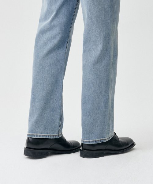 MUSINSA STANDARD（ムシンサスタンダード）の「[クールタンダード] ストレートデニムパンツ [スカイブルー]（デニムパンツ・メンズ・その他・40/38/42/36/28/29/34/32/30/33/26/27/31）」の6枚目の写真