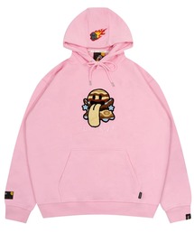 A'GEM/9 × .kom｜エージェムナイン（メンズ）のパーカー（ピンク/桃色