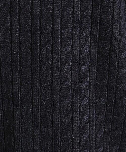 tk.TAKEO KIKUCHI（ティーケータケオキクチ）の「ケーブルクルーネックニット（ニット/セーター・メンズ・グレー系4/ブラック/ブラウン系その他/オフホワイト・02/04/03）」の16枚目の写真