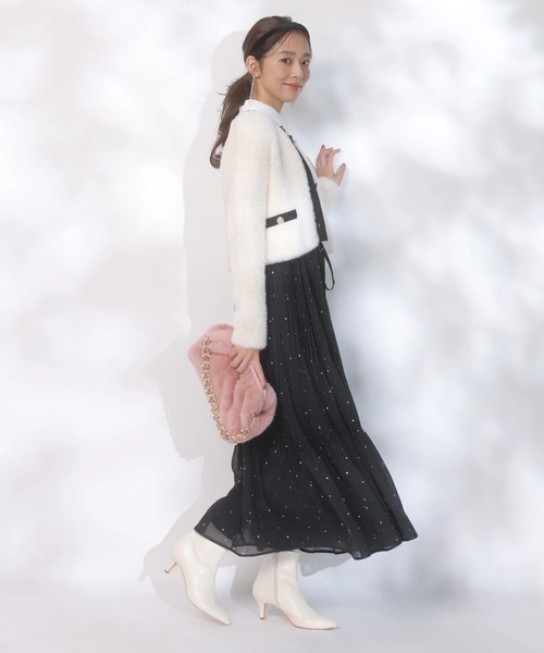 JUSGLITTY（ジャスグリッティー）の「ファーリージャケットライク