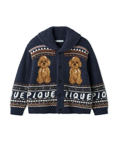 HOMME】 パウダーノルディック DOGジャガードカウチン（ルームウェア