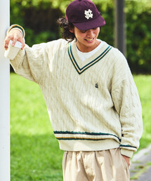 NAUTICA | NAUTICA/ノーティカ ヴィンテージライク ケーブル編み チルデン ニット(ニット/セーター)