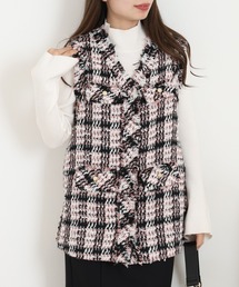 EGLANTINE（エグランティーヌ）の「EGLANTINE ツィードジレ（ベスト・レディース）」