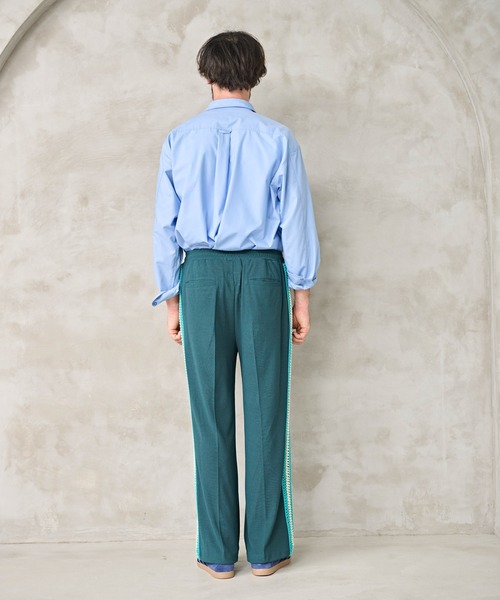 Kelen(ケレン)の「「KELEN MENS / ケレン メンズ」KNIT LINE TROUSER(その他パンツ・メンズ・テラコッタ/グリーン/ブラック・40/38/42)」の12枚目の写真