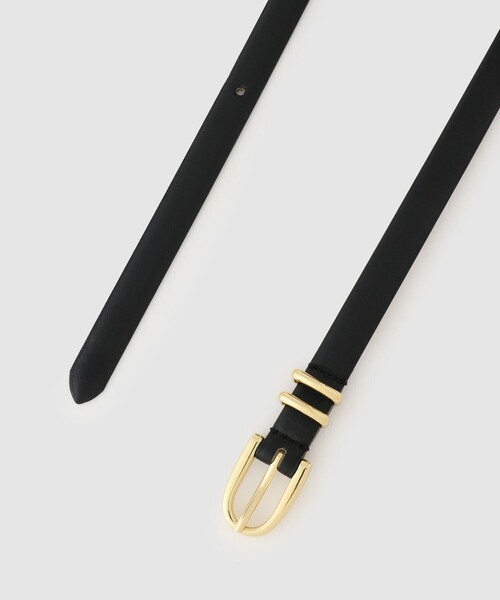 ANAYI（アナイ）の「ダブルサルカンスライドベルト（ベルト・レディース・ブラック・FREE）」の4枚目の写真