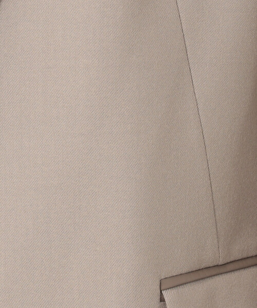 K.T KIYOKO TAKASE（キヨコタカセ）の「〔 Sサイズ 〕 ２ＷＡＹストレッチフラノ スタンドテーラードジャケット（テーラードジャケット・レディース・ブラック/ベージュ・5号）」の20枚目の写真