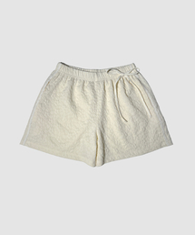 ERIN FLOWER SHORTS - CREAM