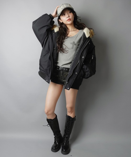 SPINNS（スピンズ）の「コットンキャップ/ラインストーンクラウン（キャップ・レディース・ベージュ系その他・ONESIZE）」の12枚目の写真