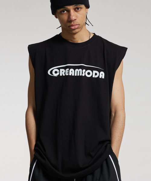 CREAM SODA LAB(クリームソーダラボ)の「シーアルエスディーエル アンドワン スリーブレス ブラック(Tシャツ/カットソー・レディース・その他・LARGE/MEDIUM/X-LARGE)」の1枚目の写真