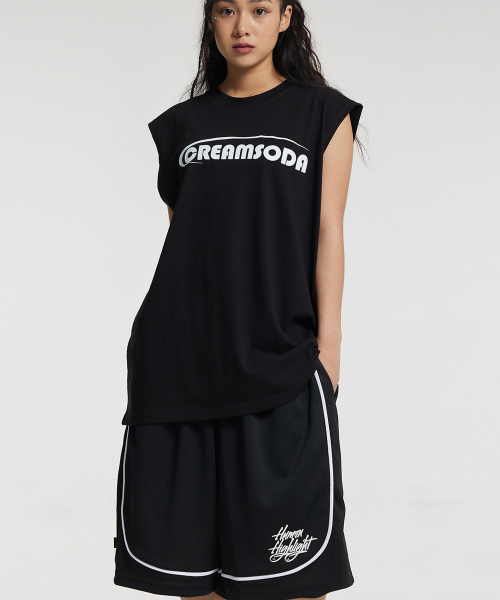 CREAM SODA LAB(クリームソーダラボ)の「シーアルエスディーエル アンドワン スリーブレス ブラック(Tシャツ/カットソー・レディース・その他・LARGE/MEDIUM/X-LARGE)」の4枚目の写真