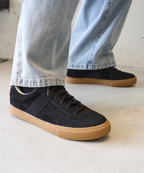 MAISON CLUB（メゾンクラブ）の「【SETUP7】REPRODUCT MILITALY GERMAN TRAINER ジャーマントレーナー SKATE LINE/スケートライン E- VANS KATE（スニーカー・メンズ・ブラック/グレー・25cm/26cm/27cm/28cm）」の10枚目の写真