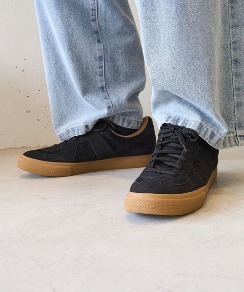MAISON CLUB（メゾンクラブ）の「【SETUP7】REPRODUCT MILITALY GERMAN TRAINER ジャーマントレーナー SKATE LINE/スケートライン E- VANS KATE（スニーカー・メンズ・ブラック/グレー・25cm/26cm/27cm/28cm）」の9枚目の写真