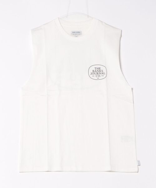 BANKS(バンクス)の「TANK/BANKS/バンクス ロゴ タンクトップ / ノースリーブ Tシャツ / サーフ ストリート ビーチ(タンクトップ・メンズ・ブラック/オフホワイト/イエロー・MEDIUM/LARGE/X-LARGE)」の5枚目の写真