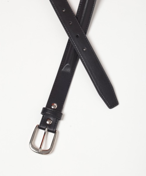 RAGEBLUE（レイジブルー）の「トラッドラウンドベルト（ベルト・メンズ・ブラック・FREE）」の2枚目の写真