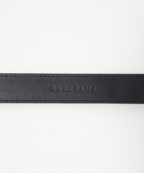 RAGEBLUE（レイジブルー）の「トラッドラウンドベルト（ベルト・メンズ・ブラック・FREE）」の6枚目の写真