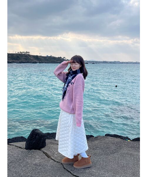 WaiKei(ワイケイ)の「マルチーズアーカイブライングラフィックニットピンク(ニット/セーター・レディース・その他・2/1)」の20枚目の写真