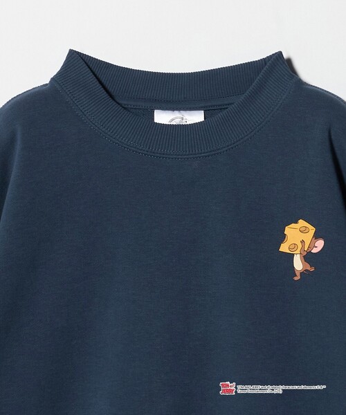 green label relaxing（グリーンレーベルリラクシング）の「【別注】＜URBAMENT＞TOM AND JERRY スウェット / トレーナー  / キッズ  140cm-150cm（スウェット・キッズ・ケリーグリーン/コバルトブルー/ネイビー・140cm/150cm）」の5枚目の写真