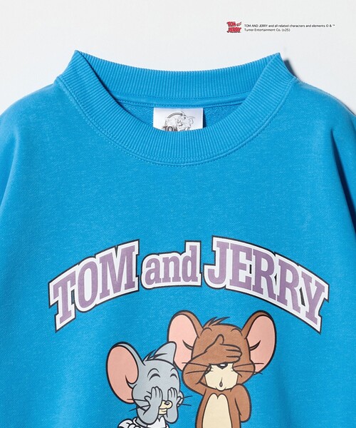 green label relaxing（グリーンレーベルリラクシング）の「【別注】＜URBAMENT＞TOM AND JERRY スウェット / トレーナー  / キッズ  140cm-150cm（スウェット・キッズ・ケリーグリーン/コバルトブルー/ネイビー・140cm/150cm）」の17枚目の写真