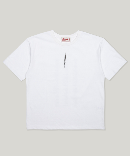 FLAWSROOM（フローズルーム）の「Image T-shirts [WHITE]（Tシャツ/カットソー・メンズ・その他・MEDIUM/LARGE）」の2枚目の写真