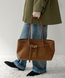 on:nue | 【on:nue】ベルテッドレザーライクショルダーバッグ  /2026 SS COLLECTION(ショルダーバッグ)