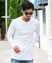 『JEMORGAN LONG JOHNS/ジェーイーモーガンロングジョーンズ』クールネック長袖Tシャツ【+】