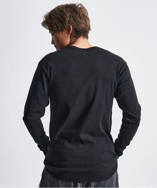 SILVER BULLET(シルバーバレット)の「『JEMORGAN LONG JOHNS/ジェーイーモーガンロングジョーンズ』クールネック長袖Tシャツ【+】(Tシャツ/カットソー・メンズ・グレー/ブラック/チャコールグレー/ホワイト・XL/L/M/S)」の18枚目の写真