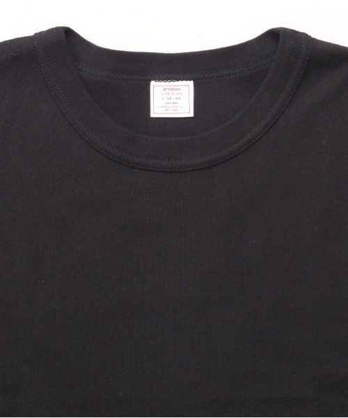 SILVER BULLET(シルバーバレット)の「『JEMORGAN LONG JOHNS/ジェーイーモーガンロングジョーンズ』クールネック長袖Tシャツ【+】(Tシャツ/カットソー・メンズ・グレー/ブラック/チャコールグレー/ホワイト・XL/L/M/S)」の11枚目の写真
