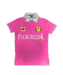 COZY WORLDWIDE（コージーワールドワイド）の「【Cozy world Wide】"BBY TECHBOI" FUR POLO / 【コージーワールドワイド】ロゴグラフィックファーカラー半袖ポロシャツ（ポロシャツ）」