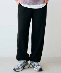 【低身長/高身長サイズあり】リブ イン コンフォート 外でも家でも極上のあたたかさ! リラックス裏ボアカットソーパンツ